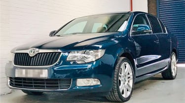repaired skoda superb