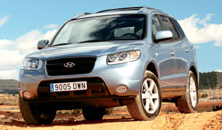 Front view of Hyundai Santa Fe