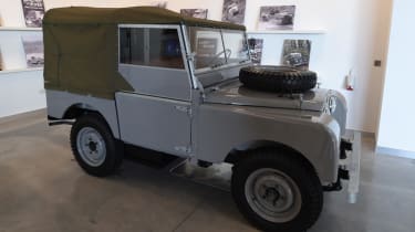 Land Rover Series One frontish quarter
