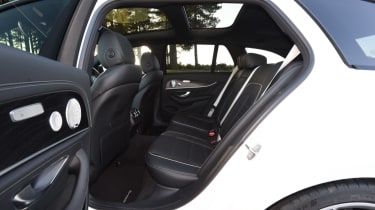 Mercedes-AMG E 63 S rear seats