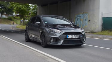 Ford Focus RS500 mule front side
