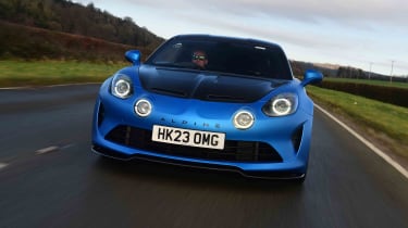 Alpine A110 R - front full width, driving