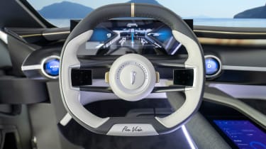 Pininfarina Pura Vision concept - steering wheel