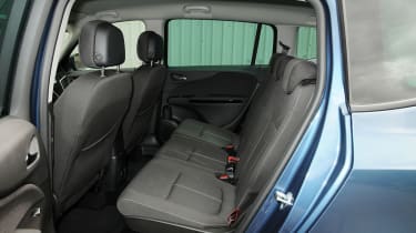 Vauxhall Zafira Bi-Turbo middle seats