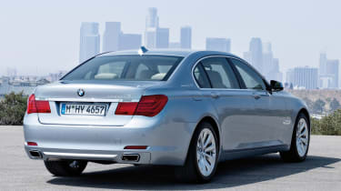 BMW 7 Series saloon rear