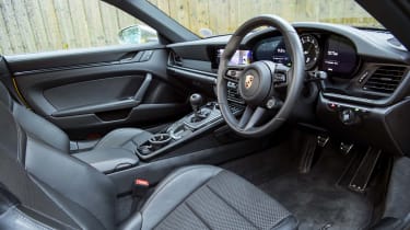 Porsche 911 T interior
