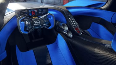 Bugatti Bolide - dashboard