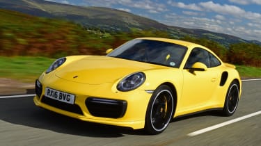 Porsche 911 Turbo - front tracking