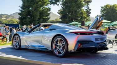 Pininfarina Targamerica at Monterey Car Week - rear static 