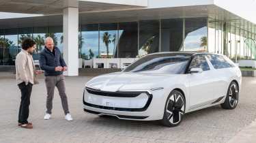 Jordan Katsianis and the Skoda Vision O concept