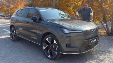Thomas Geiger with the Volvo XC70