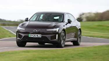 Volvo ES90 - front cornering