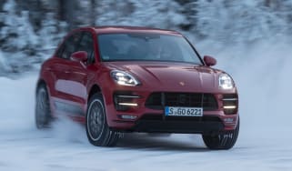 Porsche Macan Performance Package - front cornering