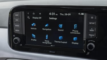 Hyundai i10 - touchscreen