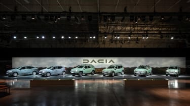 Dacia line-up