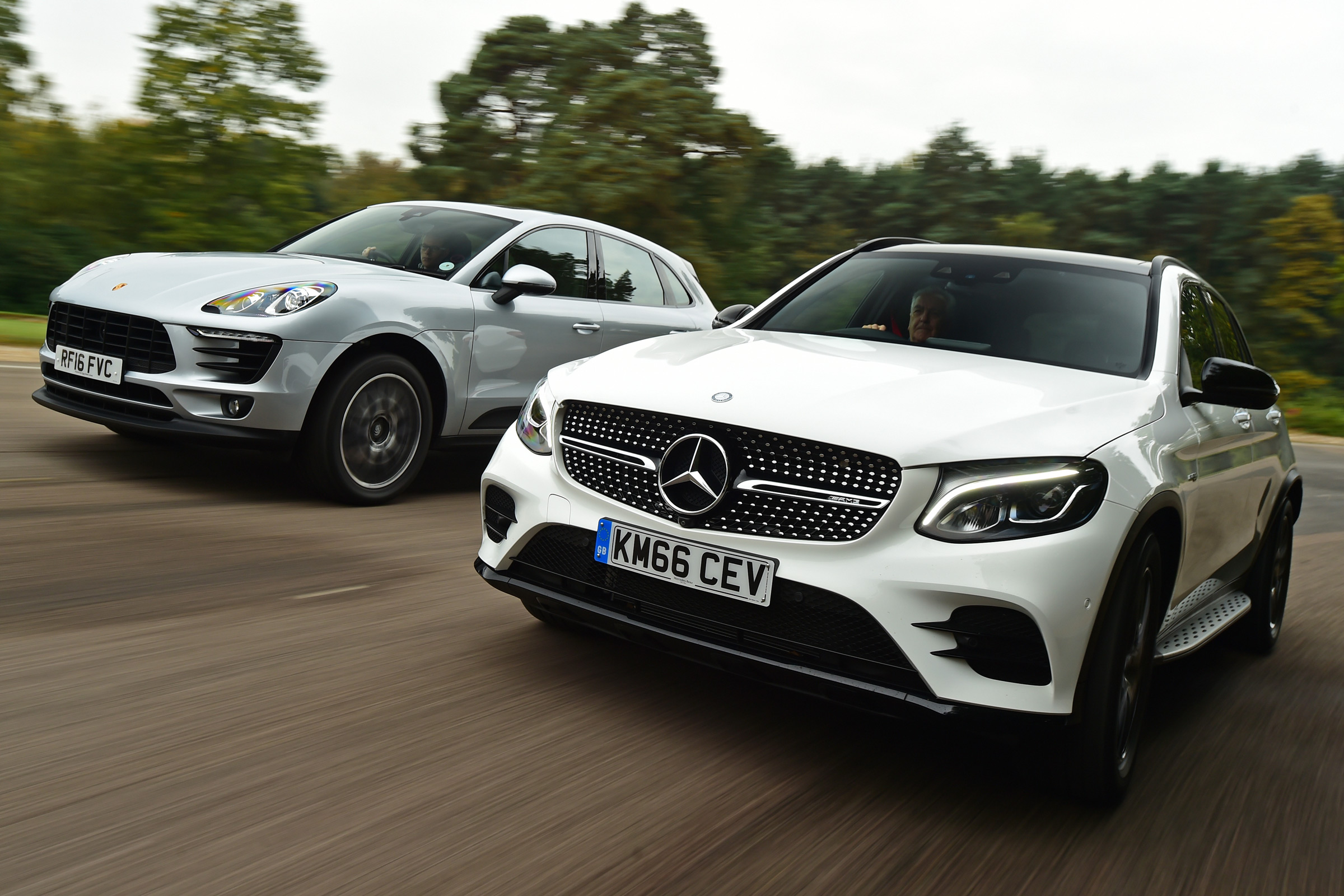 Mercedes-AMG GLC 43 vs Porsche Macan S  Auto Express