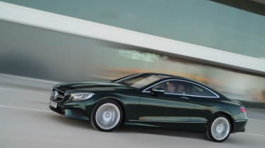 Mercedes S-Class Coupe - driving
