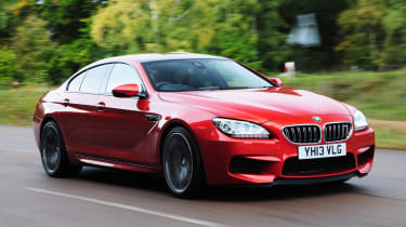BMW M6 Gran Coupe in action