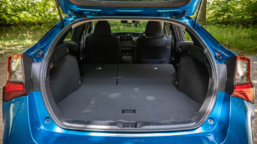 Toyota Prius boot - seats down