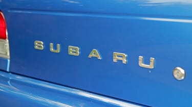 Used Subaru Impreza Turbo - rear name