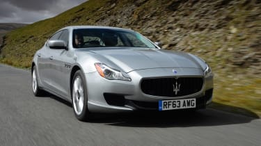 Maserati Quattroporte 2014 front action