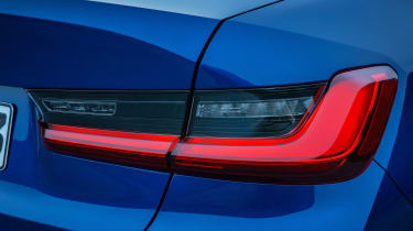 BMW 3 Series - blue rear light