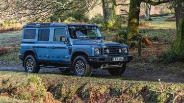 Ineos Grenadier - side action