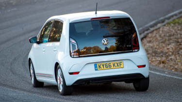 Volkswagen up! 1.0 TSI petrol - rear cornering