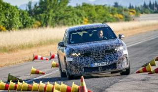BMW iX3 ADAS test 