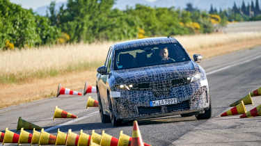 BMW iX3 ADAS test 
