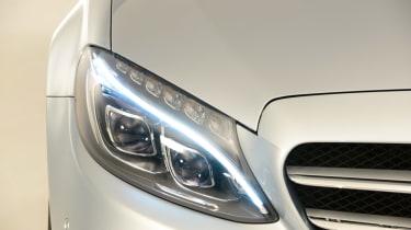 Mercedes C-Class 2014 studio headlight