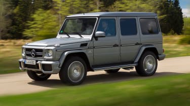 Mercedes G63 AMG front tracking