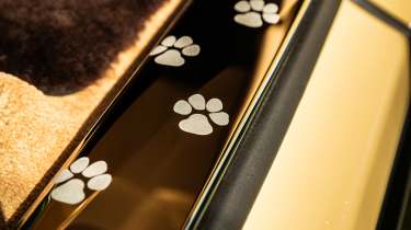 Rolls-Royce Spectre Bailey - paw prints