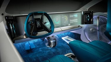 DS M.i. 21 concept - steering wheel and dashboard
