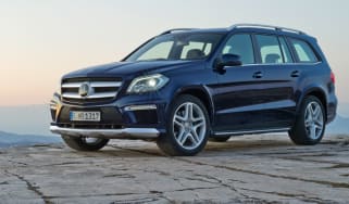 Mercedes GL350 front