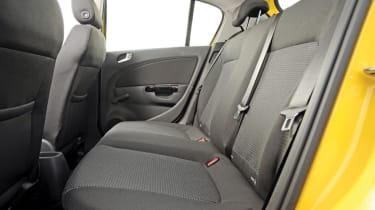 Vauxhall Corsa 1.2 back seat