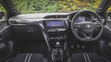 Vauxhall Corsa 1.2 Turbo GS dashboard