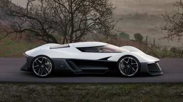 Corvette concept - side action