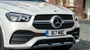 Mercedes GLE Coupe twin test - grille