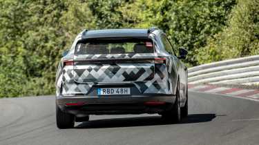 Polestar 4 SUV - dynamic rear
