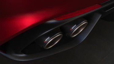 Alfa Romeo Giulia Quadrifoglio Colleziones - exhaust