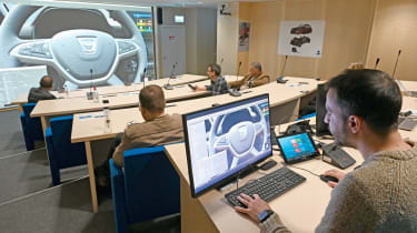 Dacia control room