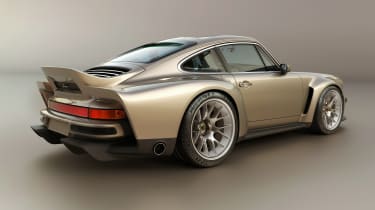 Porsche 911 reimagined by Singer - DLS Turbo (Moet Blanc) -  rear static