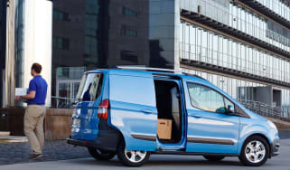 Ford Transit Courier side doors
