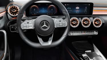 2019 Mercedes CLA leaked picture  dash