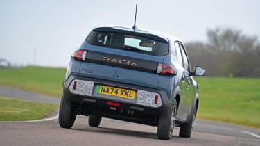 Dacia Spring - rear cornering