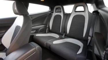 Volkswagen Scirocco R rear seats