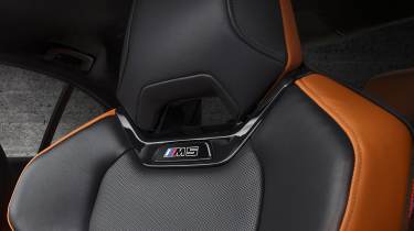 BMW M5 - M badging on the seats