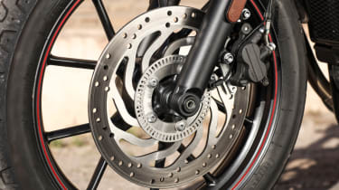 Triumph Street Twin review - front wheel package
