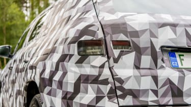 Skoda Kodiaq disguised - rear light